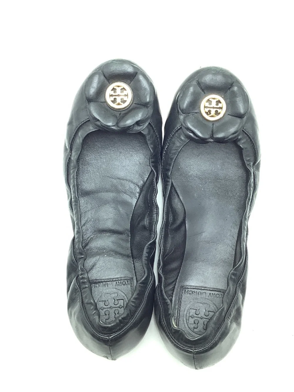 Tory Burch Flower Ballet Flats Size: 8.5